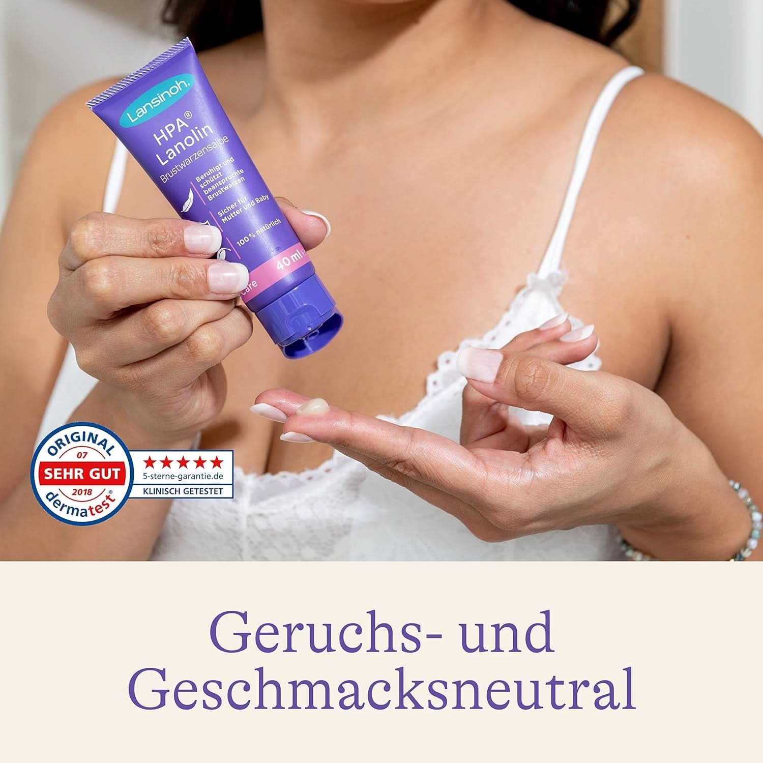 Lansinoh HPA Lanolin unguent pentru mameloane, 40 ml Cosmetice si Infrumusetare Naty Shop