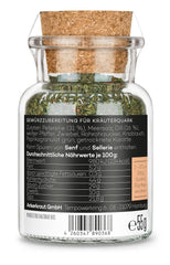 Ankerkraut Kräuterquark Dip, Gewürzmischung für Quark, Ohne Geschmacksverstärker, Premium Qualität, Alternative Joghurt und Soja-Quark, Aufstrich selber machen, 55 g im Korkenglas