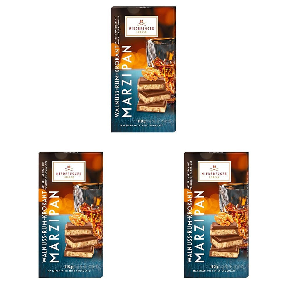 Baton de martipan Niederegger Nuc-Rum Brittle 110g