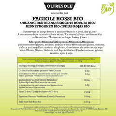 Fasole roșie organică 1 kg, leguminoase organice uscate din culturi controlate, bogate în proteine și minerale, ideale pentru diete hipocalorice, vegane și vegetariene