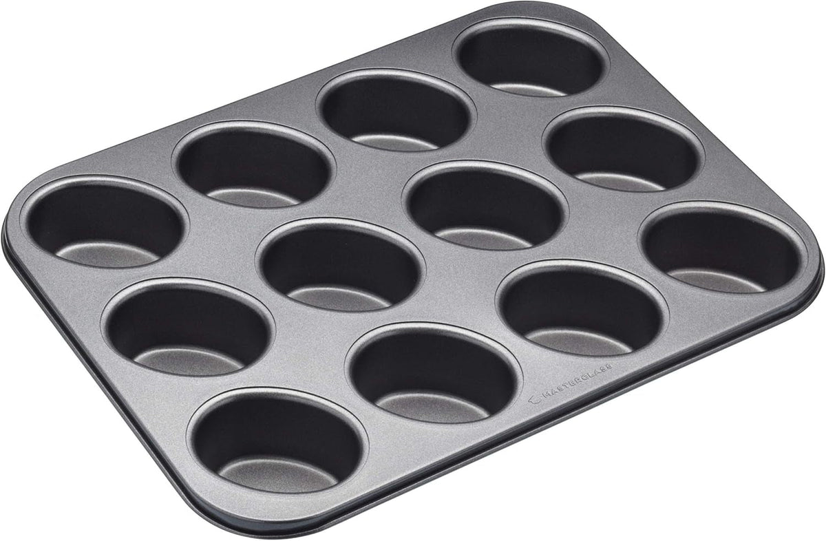 Masterclass Friand Pan - 12 Hole, Grau Matrite si tavi pentru copt Naty Shop