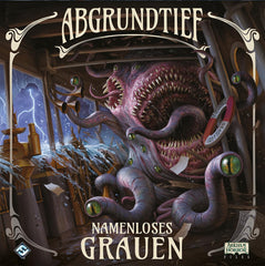 Fantasy Flight Games, Abyss – Horror fără nume, Expansiune, Joc pentru experți, Joc de strategie, 3-6 jucători, Vârste 14+, 120-240 minute, Germană, Multicolor, Colorat