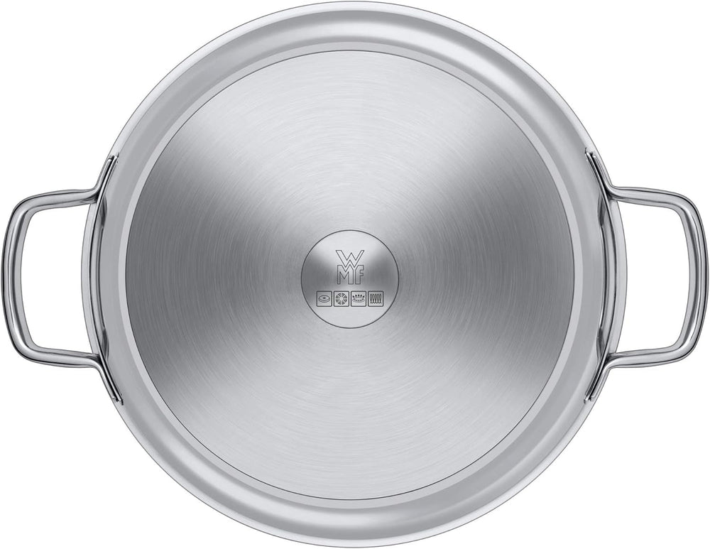 WMF Durado tigaie de servire/prăjire 28 cm inducție, oțel inoxidabil Cromargan acoperit, acoperire ceramică, rezistentă la cuptor Oale si Tigai Naty Shop