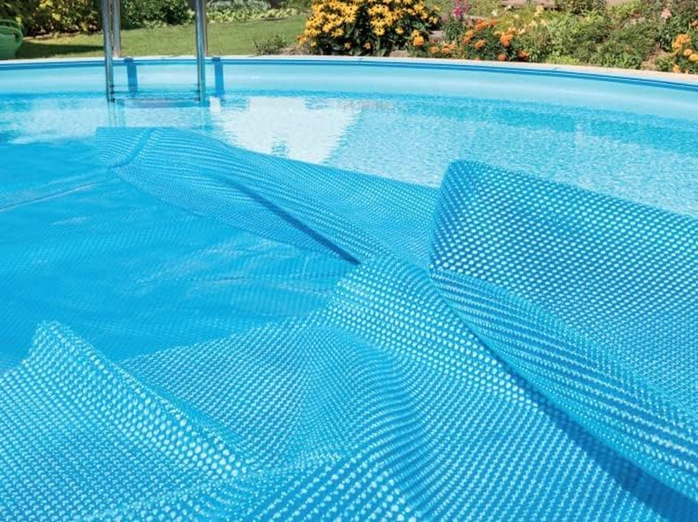 Acoperire solară TIP pentru piscine rotunde Ø 4,6 m - Acoperire eficientă pentru piscină, previne pierderile de căldură, ecologică, instalare ușoară, eficientă energetic prin energie solară, SSF 460/120, 30451