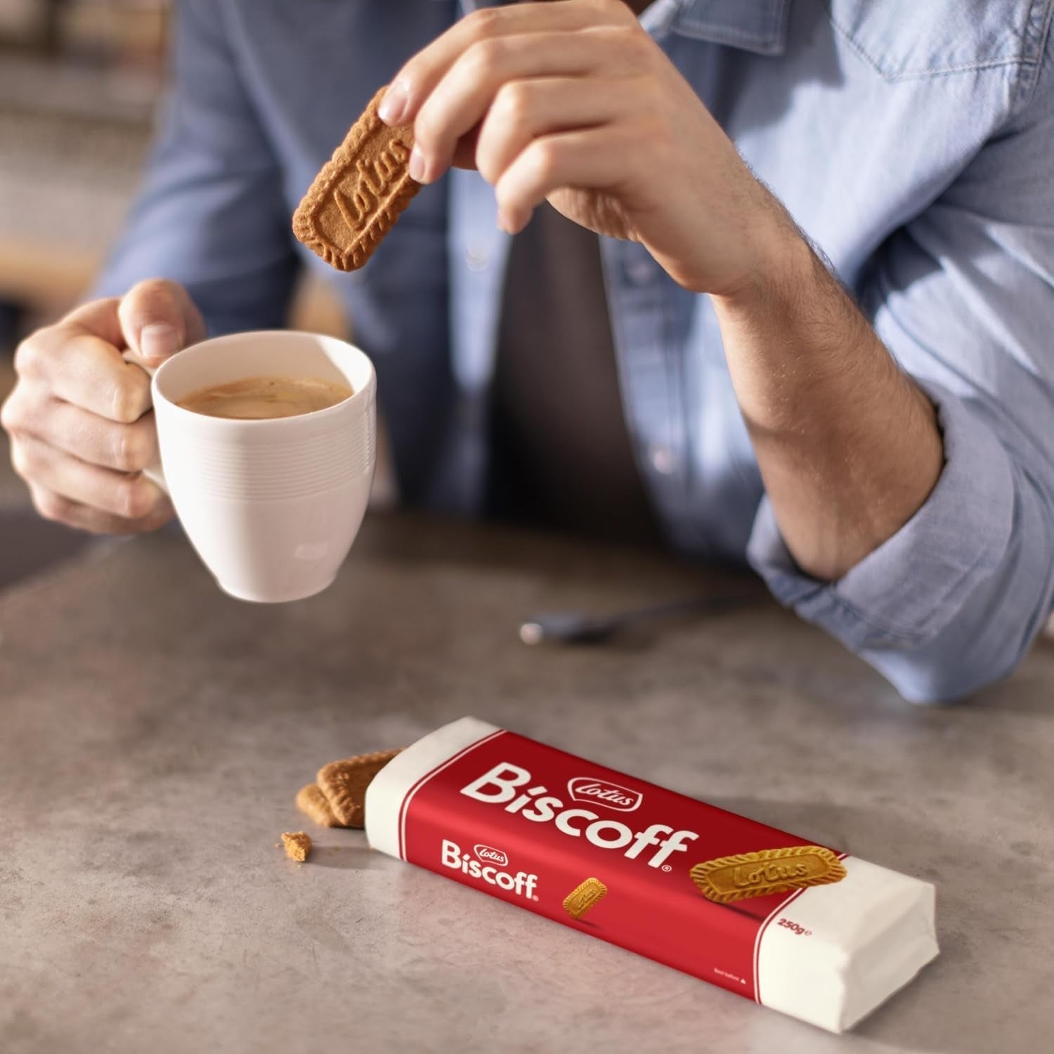 Lotus Biscoff | Biscuite caramelizate | Doar ingrediente naturale | Vegane | Fără coloranți sau arome artificiale adăugate | 2 kg