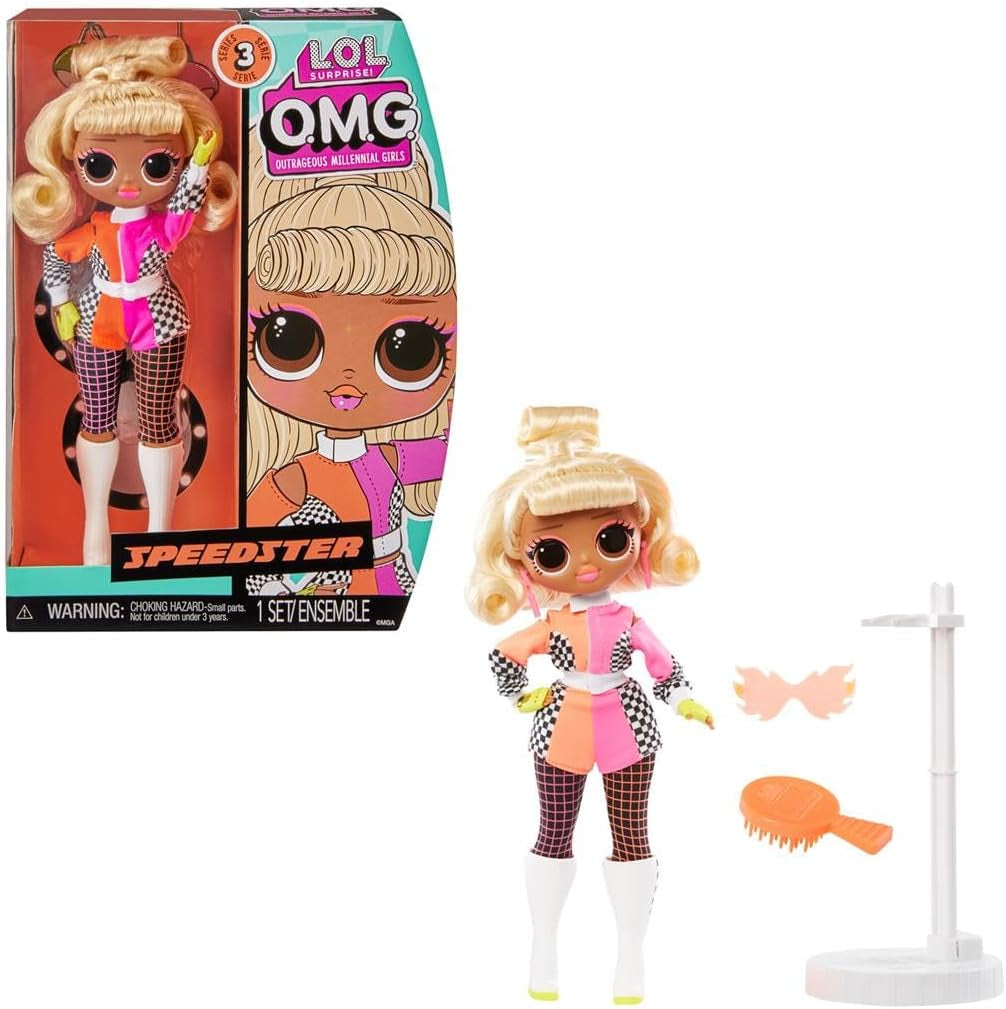 L.O.L. Surprise! OMG Modepuppe - COSMIC NOVA - Enthält Modepuppe, mehrere Überraschungen und fabelhafte Accessoires - Ein tolles Geschenk für Kinder ab dem Altervon 4 Jahren