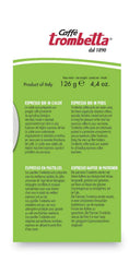 Caffè Trombetta ESE Kaffeepads, Italien Kaffee, Reichhaltiges Aroma und samtiger Geschmack Biologisch - 1 Packungen zu je 18 Kaffeepads