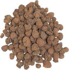 Granule de argilă expandată Floragard 50 L – material natural de drenaj și substrat hidroponic pentru ghivece, căzi, plante de apartament și jardiniere – previne acumularea de apă, asigură o bună aerare