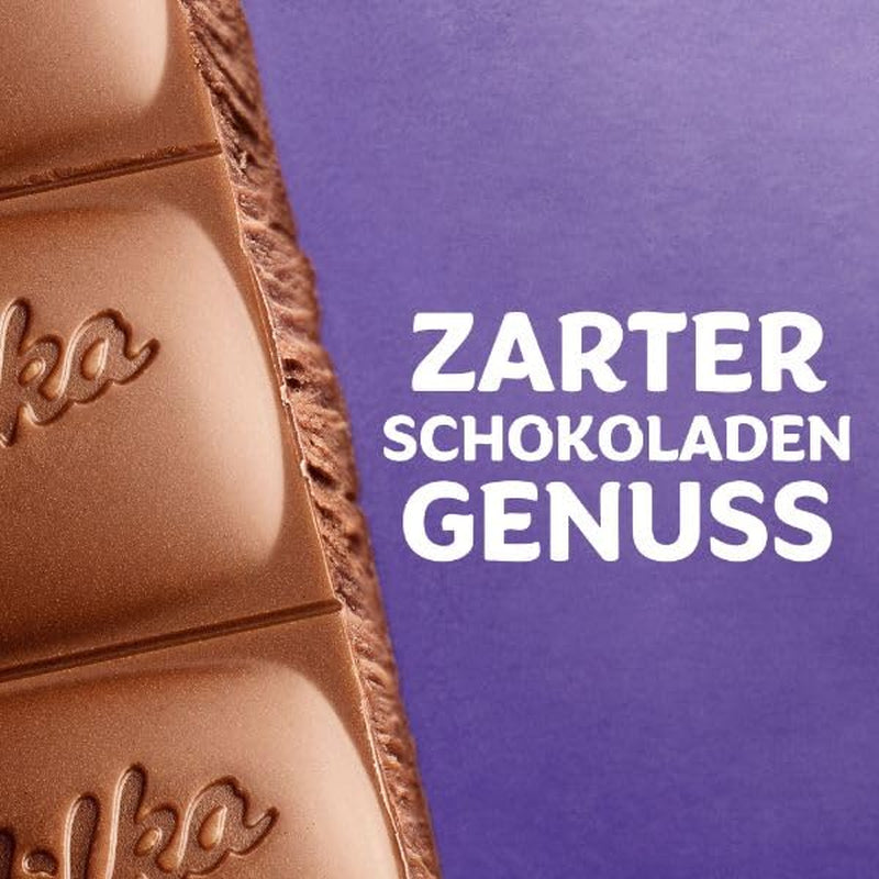 Praline Milka For You – Ciocolată cu lapte alpină cu umplutură fină de cremă de cacao – 10 x 110g