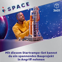 LEGO Icons NASA Artemis Startrampe, Geschenk, Dekoration fürs Wohnzimmer oder Büro, Bauset für Erwachsene, mit Orion-Raumkapsel und Startrampe, Sammlerstück 10341