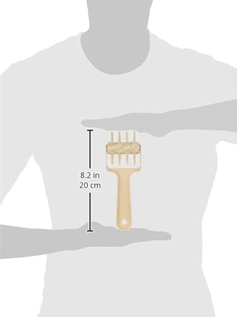 - 4362.00 - Role de plastic - Scobitori pentru aluat - 6,5 cm - 5 cm, Argintii