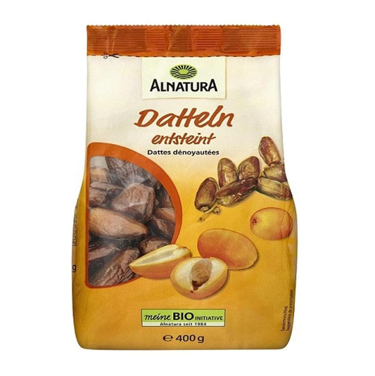 Curmale fără sâmburi, pungă de 400 grame Produse deshidratate Naty Shop