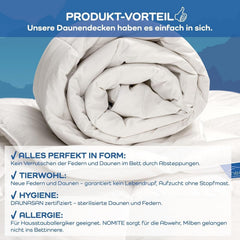 Plapumă confort, (90 puf / 10 pene), alb, 135 X 200 Cm Plapumi si pilote Naty Shop
