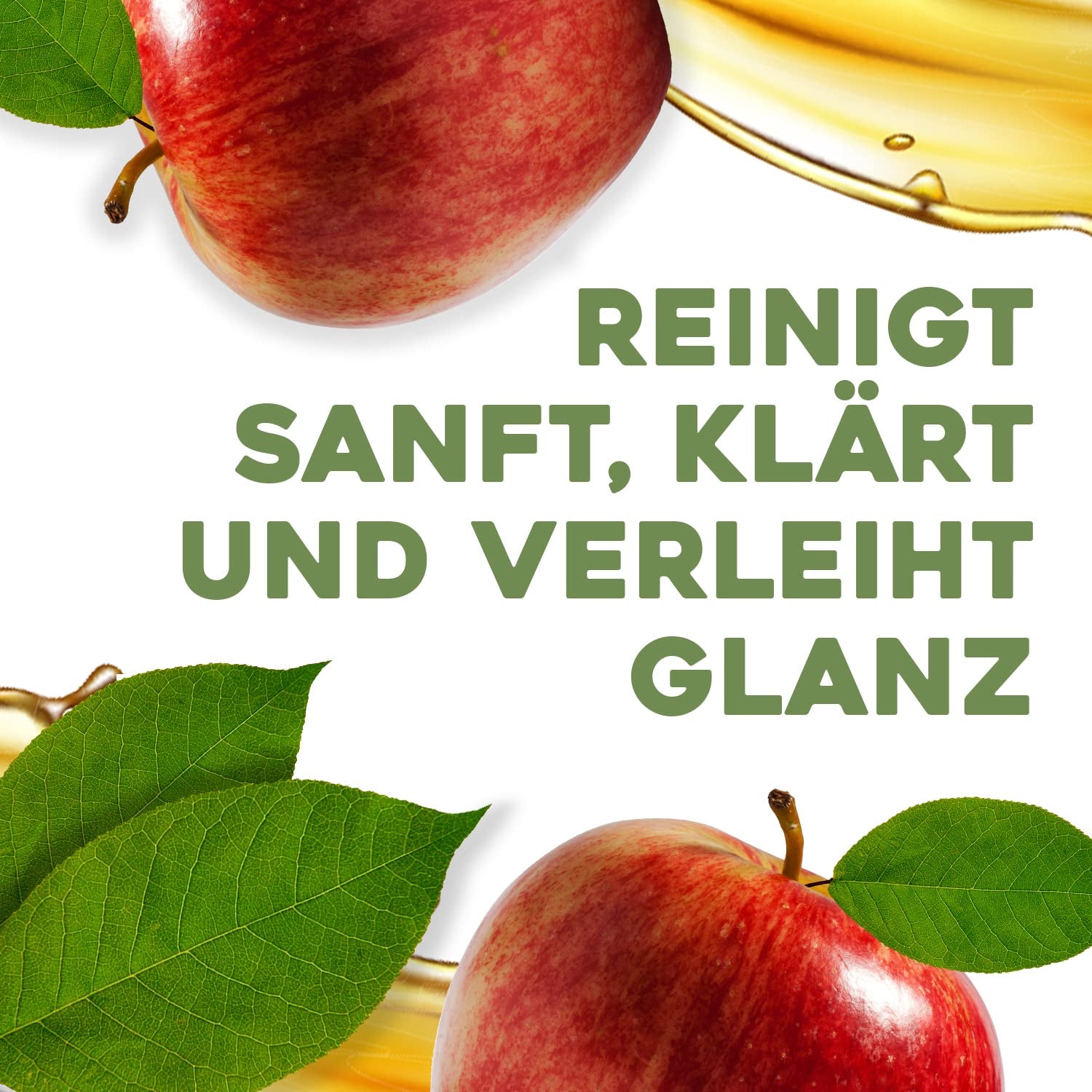 OGX Clarify & Shine Apple Cider Vinegar Shampoo, Îngrijirea părului cu oțet de cidru de mere Duș și baie Naty Shop