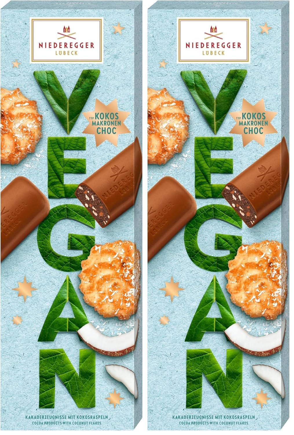 Niederegger Macaroons Cocos Choc VEGAN 100g