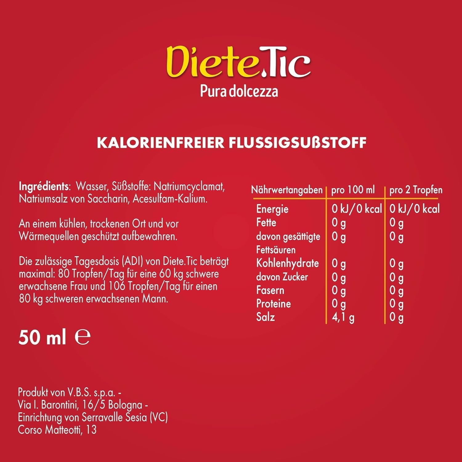 Îndulcitor lichid fără calorii, spray de dimensiuni 3 x 50 ml (1 picătură MAXI = 1 linguriță de zahăr), fără gluten, fără conservanți și aspartam, ideal pentru deserturi, băuturi și iaurt