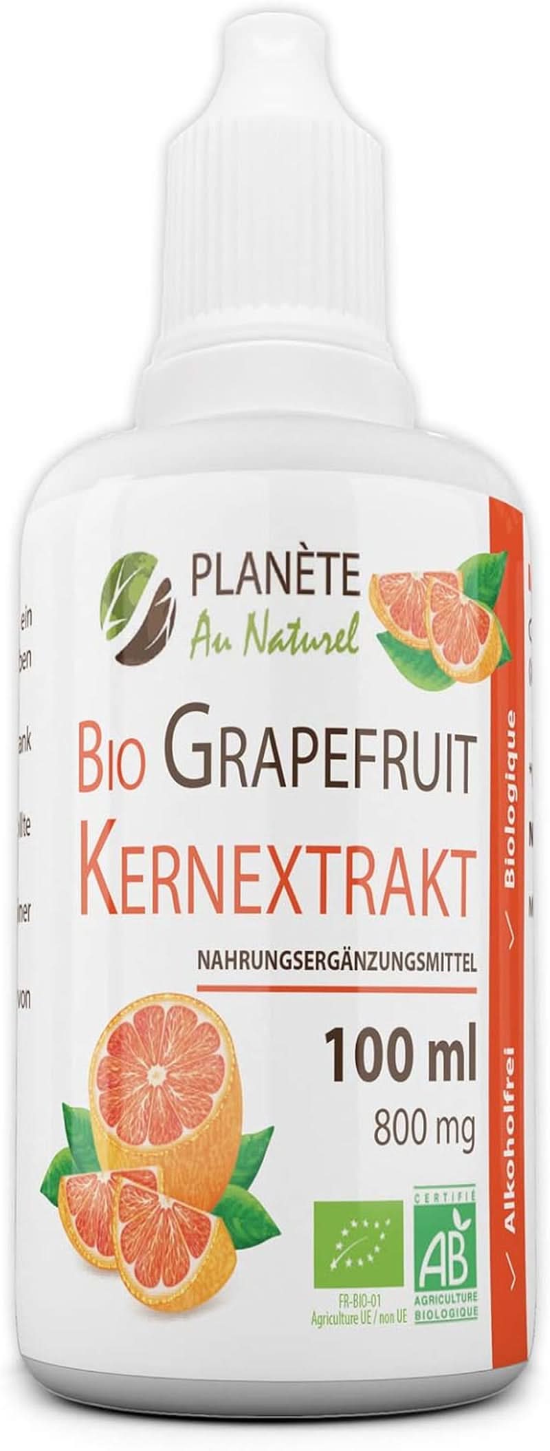 Extract organic de semințe de grepfrut 50 ml - fără alcool Arome Naty Shop 100 ml