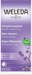 WELEDA BIO, baie de sănătate cu cosmetice naturale cu ulei de lavandă reală pentru a calma simțurile și pentru un somn bun, 200 ml Duș și baie Naty Shop