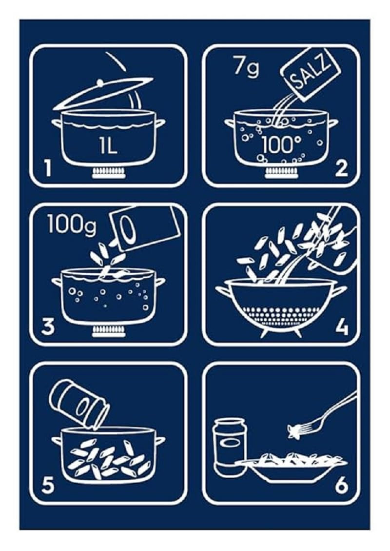 Paste Barilla Piccolini Mini Penne Rigate, 500g