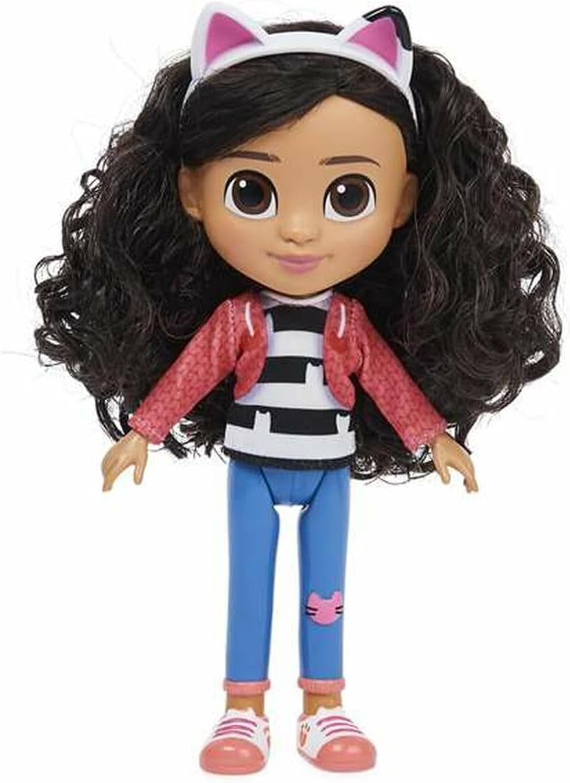 DREAMWORKS GABBY'S DOLLHOUSE - 20cm große Gabby Girl Puppe, geeignet für Kinder ab 3 Jahren