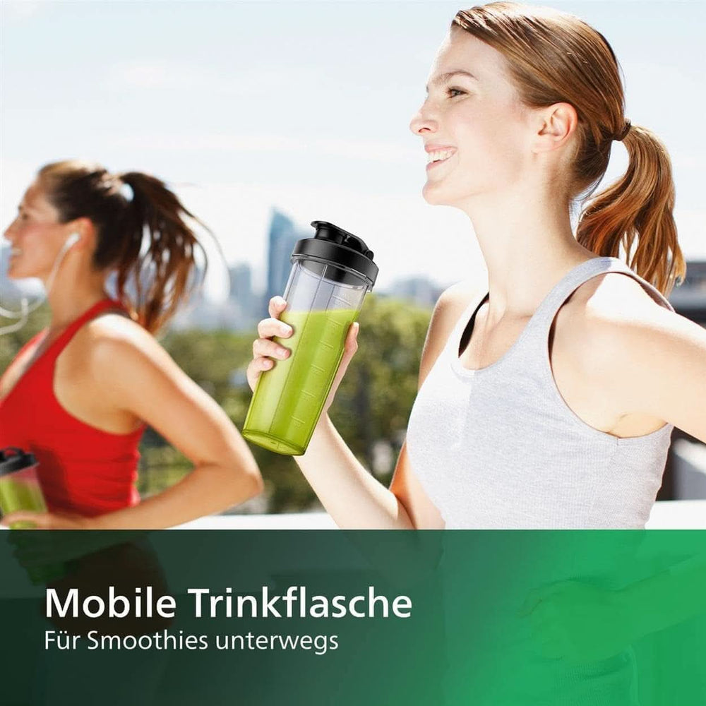 Philips Standmixer Und Smoothie Maker – 600W, 2-Liter-Becher, Homeid-App, 2 Geschwindigkeitsstufen + Impulsfunktion, Problend, Ice-Crush-Funktion (HR2291/41) Bucatarie Naty Shop