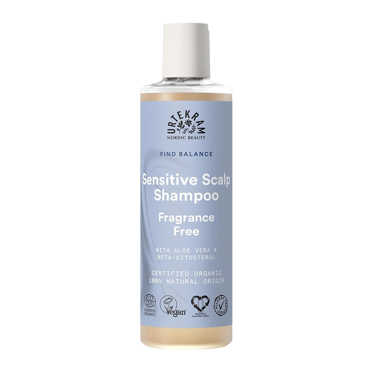 Urtekram Șampon - fără parfum, echilibrat, sensibil 500 ml Duș și baie Naty Shop 250 ml Neparfumat