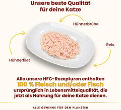 Almo Nature HFC Natural - Hrană umedă pentru pisici adulte - File de pui - 280g, pachet de 12