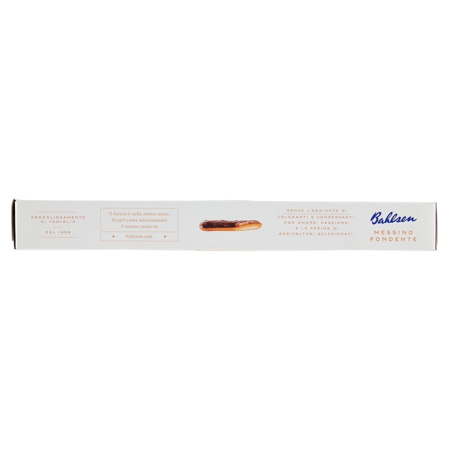 Bahlsen Messino Edelherb - Pachet de 4 - Aluat pufos cu umplutură de portocale și ciocolată Edelherb (1 x 125 g)