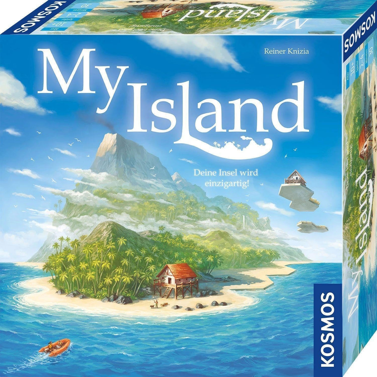 Kosmos 682224 My Island, joc Legacy cu 8 capitole, joc de societate pentru 2-4 jucători cu vârsta de 10 ani și peste, bazat pe succesul jocului My City (nominalizat pentru Jocul Anului 2021)