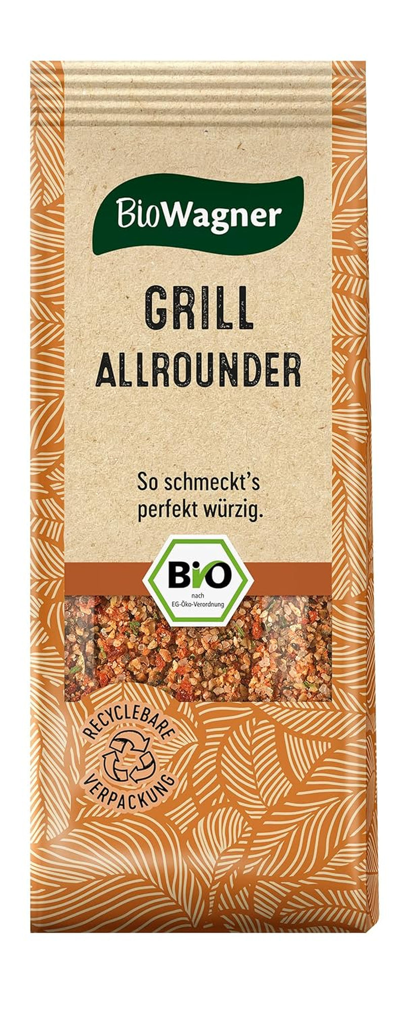 BioWagner - Bio Ras el Hanout, Gewürzmischung für orientalische und arabische Gerichte, ideal für Couscous, Tajine oder Hummus, naturbelassene Bio-Zutaten, recyclebare Verpackung, 50 g