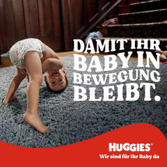 Pantaloni Huggies Little Movers Disney, mărimea 5, 104 bucăți (2x52), cutie lunară