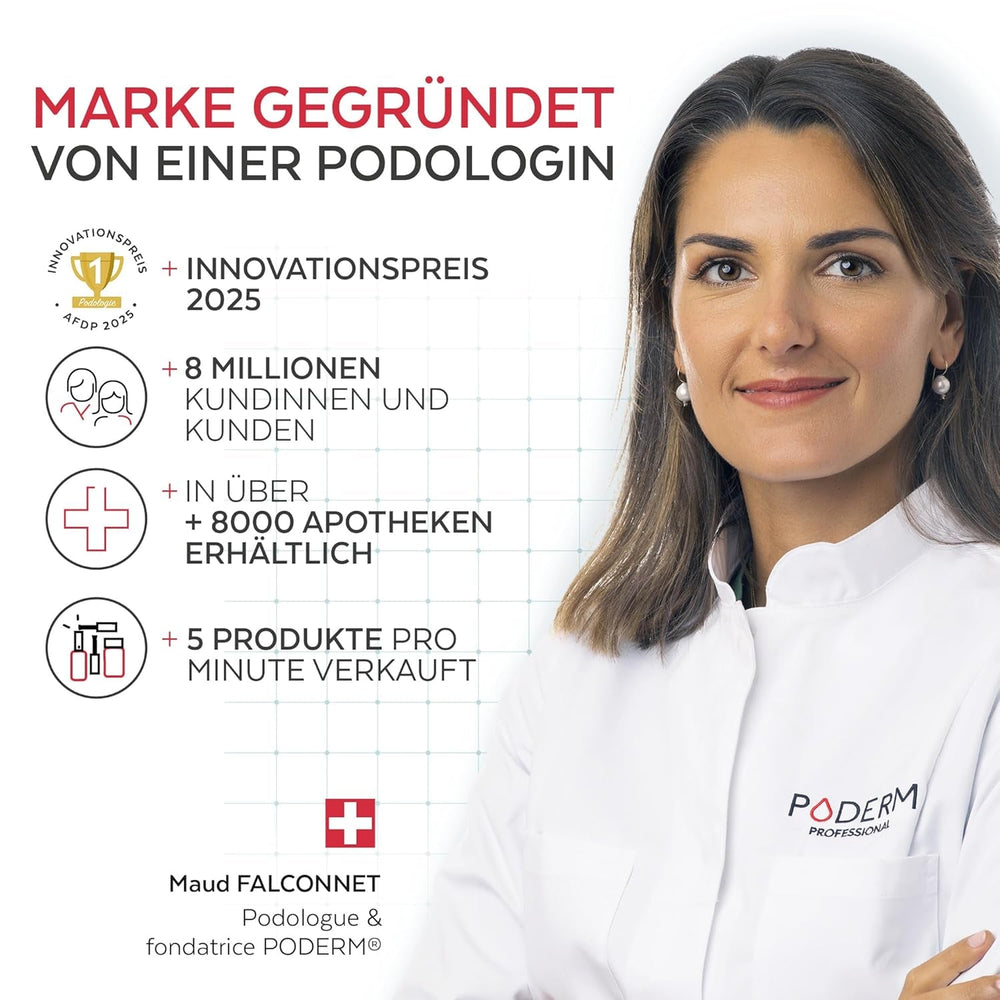 PODERM – STRAT DE TEN Strălucire și Protecție – Îmbogățit cu ULEI DE ARBORE DE CEAI – Asigură o culoare de lungă durată – Ingrediente naturale și vegane – Laboratorul Elvețian
