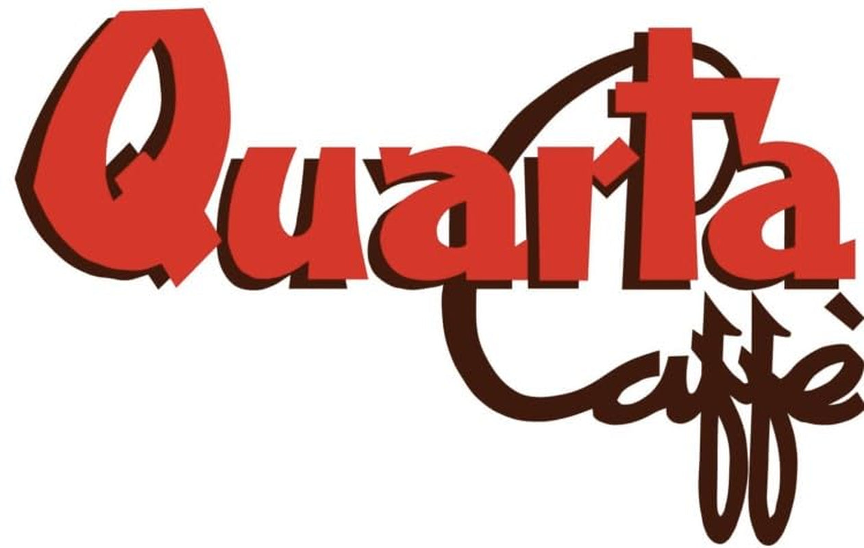 Boabe Quarta Caffè Sorte Rossa – cafea arabică și robustă, 250g, aromă puternică și energică – 10 pachete a câte 250g fiecare. Produsă în Apulia, Salento
