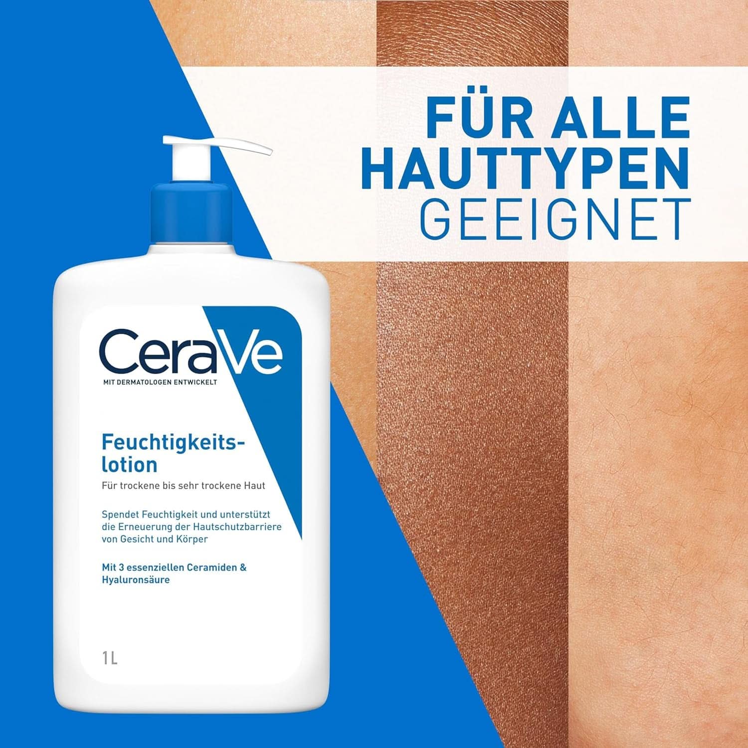 Cerave Loțiune hidratantă pentru corp și față, 1 litru Cosmetice si Infrumusetare Naty Shop