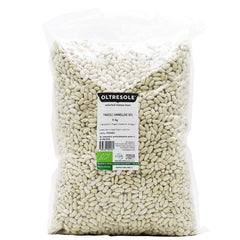 , Fasole bio-canellini 5 kg, leguminoase organice din cultivarea controlată, bogată în Cereale Naty Shop Default Title