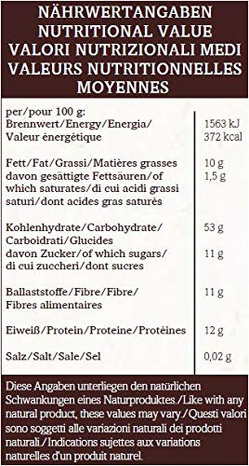 Terci de chia cu căpșuni Verival, fără gluten | 6 x 350g | Vegan | Fără ulei de palmier | Fără gluten | Fără zahăr adăugat | Fabricat manual în Tirol