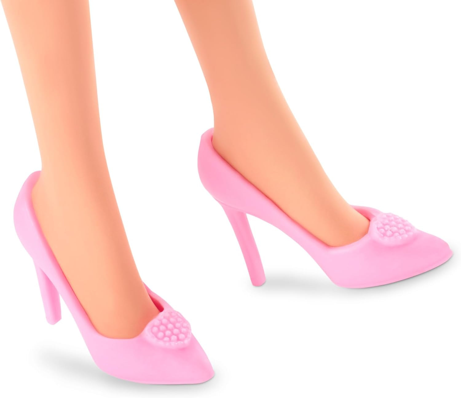 Barbie Puppe, The Movie doll, in rosa weissem Kleid und Gänseblümchen Halskette, Margot Robbie, Sammlerstück, Spielzeug ab 3 Jahre, HPJ96