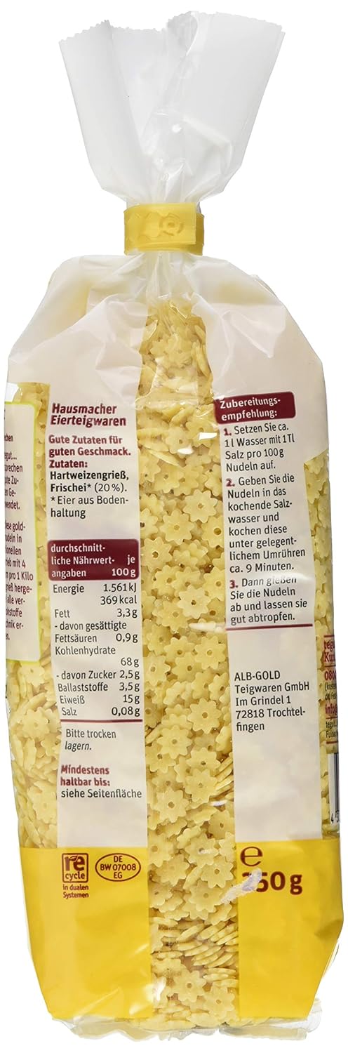 Tegut... Nudeli Ou Stelute 250 g Paste Stelute Fara Aditivi