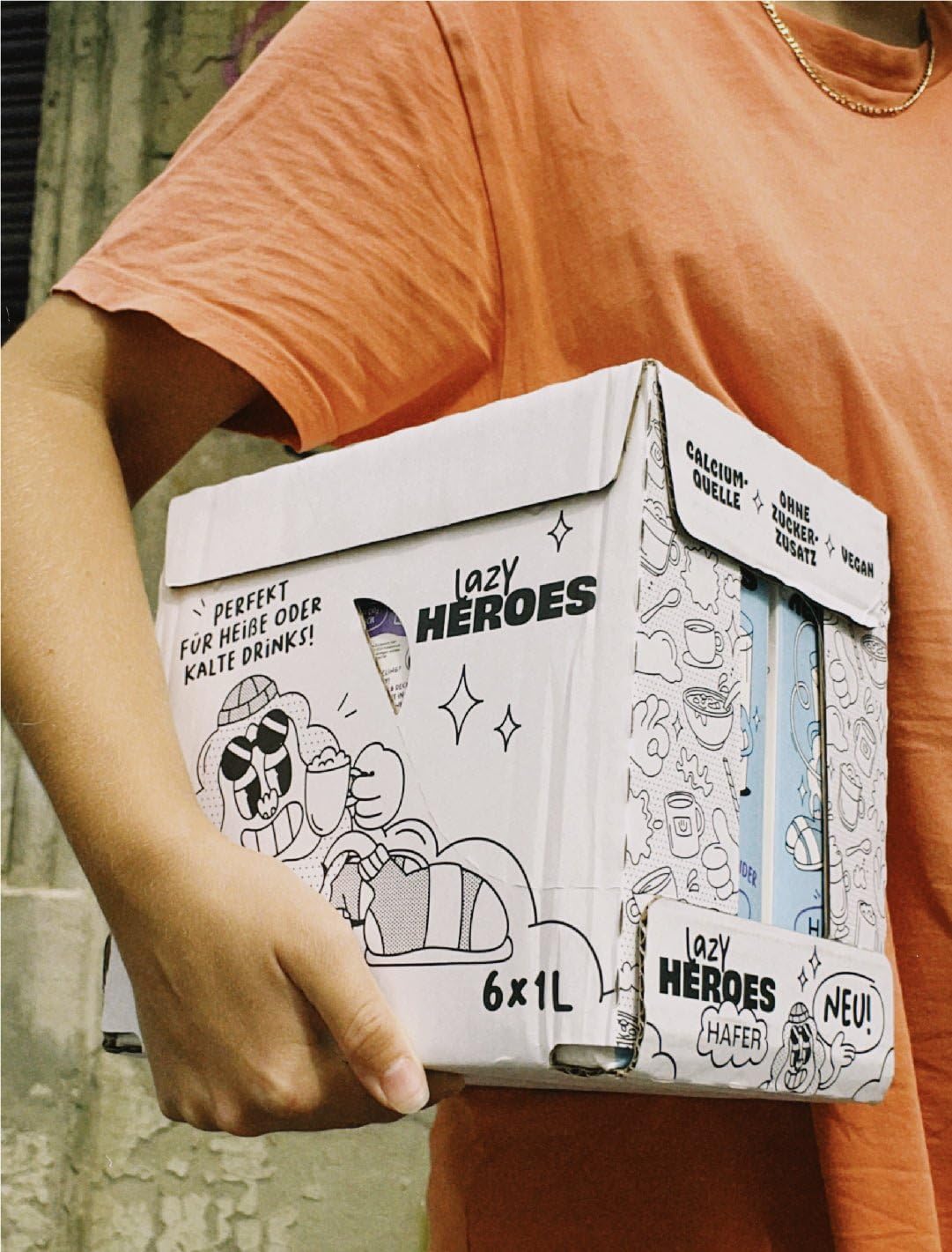 Lazy Heroes Hafer Băutură Vegetală De Ovăz Fără Gluten Cu Vitamina D