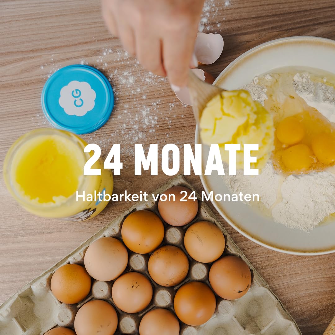 Ghee Butter BIO 600 g - Ideal Pentru Prăjit și Coacere Fără Lactoză
