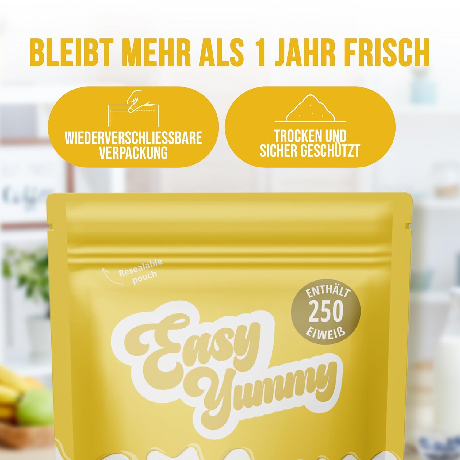 Easy Yummy Pulbere De Albuș De Ou 100% Pentru Gătit Și Coacere