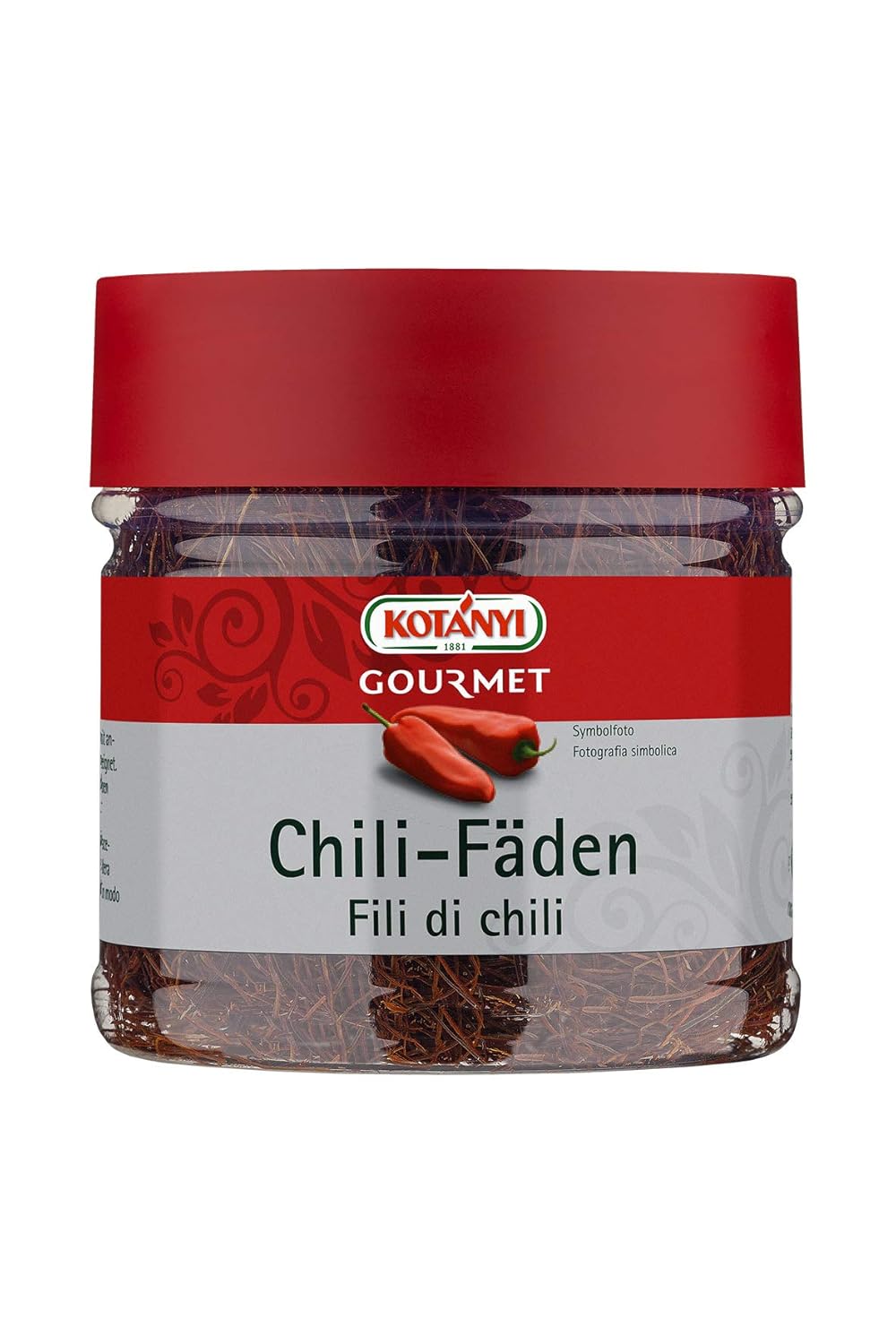 Kotányi Gourmet Fâșii De Ardei Uscate - Decorare Moderat Picant