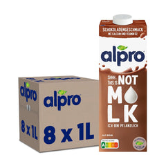 Alpro Sojadrink, Vanillegeschmack, Pflanzlicher Drink, Vegan, Laktosefrei, Glutenfrei, UHT, 15x250ml, 15er Pack