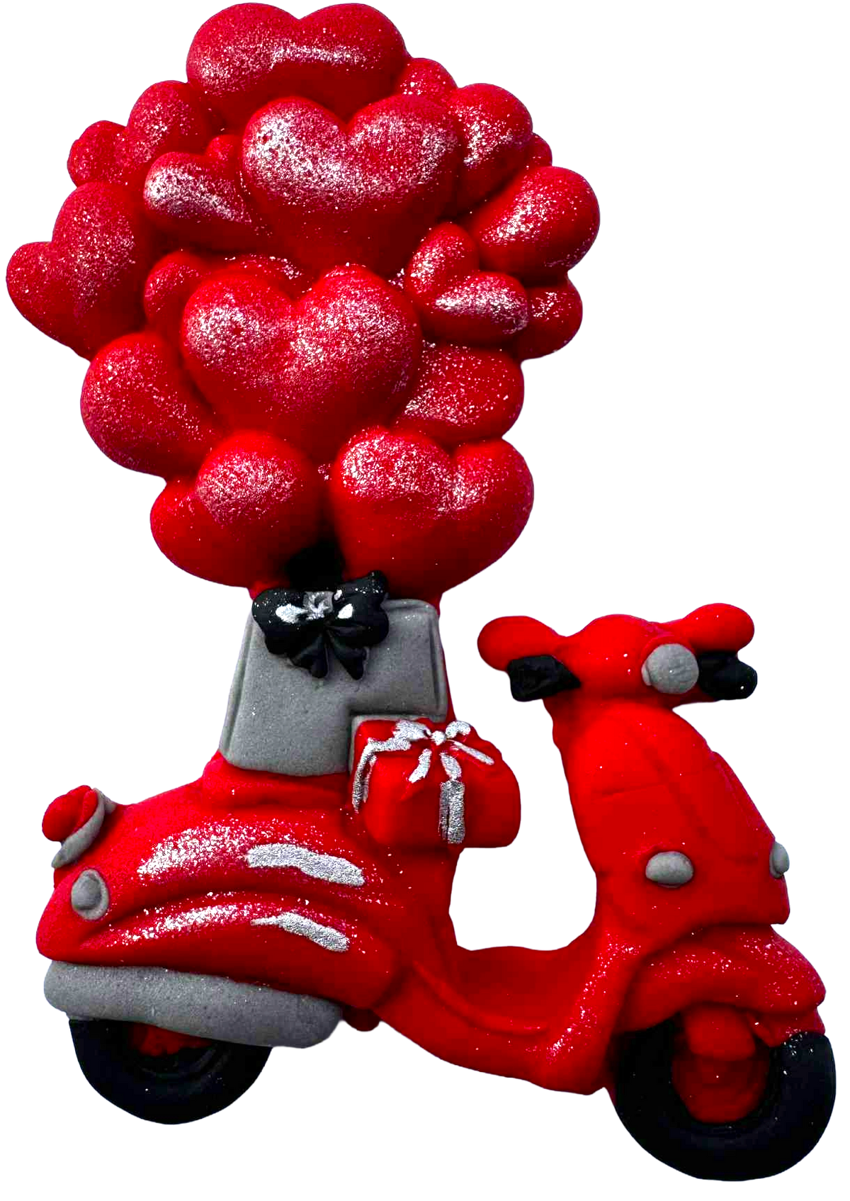 Decoratiune comestibila, Scuterul Iubirii Decoratiuni din Pasta de Zahar Nati Shop
