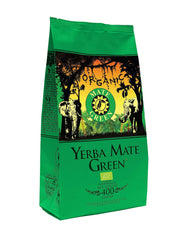 Yerba  „BIO” 400 g Ceai Mate organic, organic, stimulent natural și energizant cu cofeină, ceai Yerba Mate cu fructe, ceai Mate foarte bogat în cofeină, de înaltă calitate