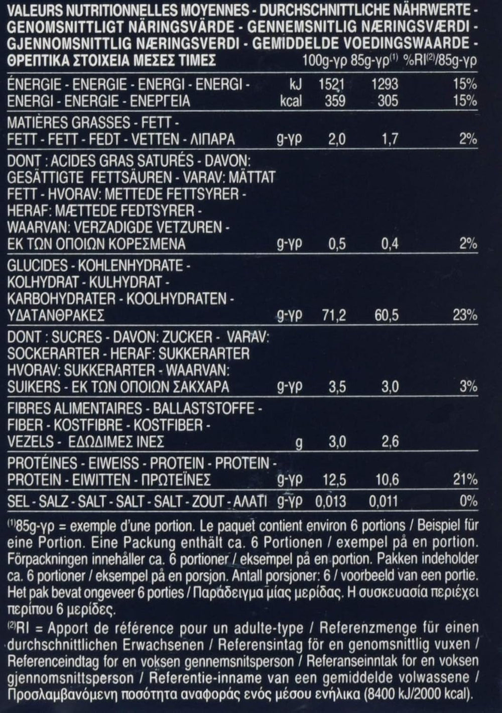 Paste Barilla Collezione Fusilli Bucati Corti, (1 x 500 g)