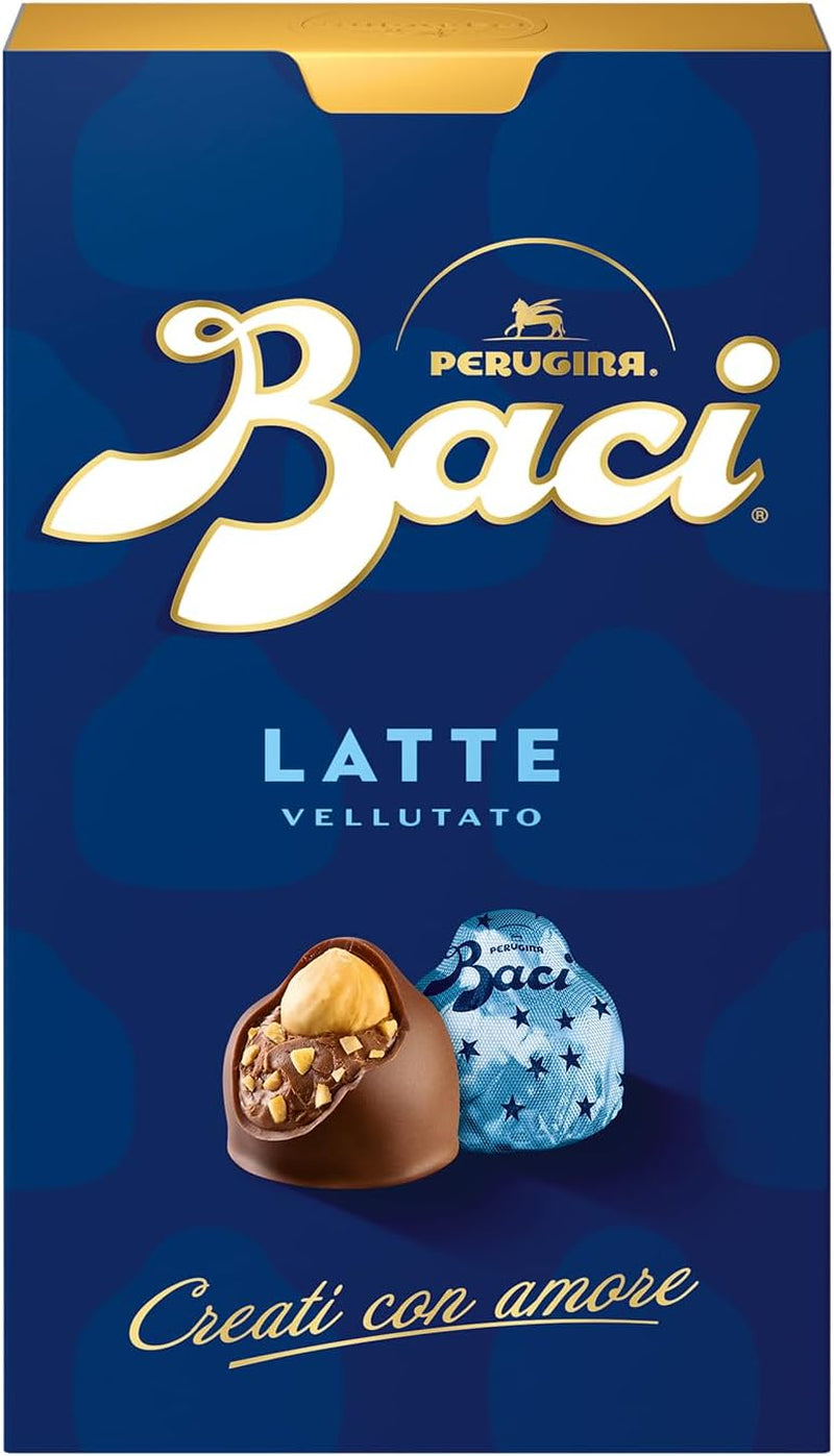 Ciocolate cu umplutură de ciocolată cu lapte și alune, cutie 200g