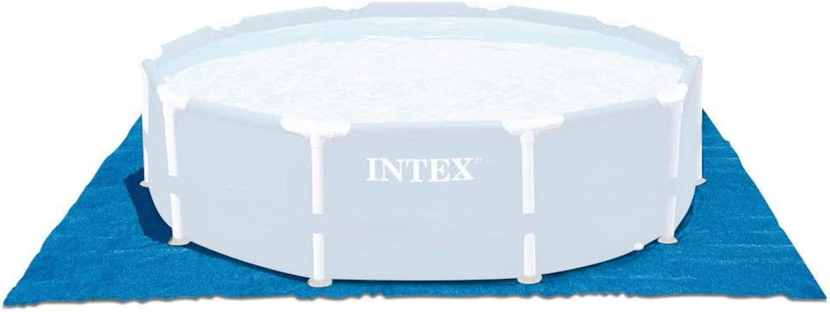 Folie de sol pentru piscină Intex - 4,72 m² - Pentru piscine ușor de montat și încadrat de la 244 la 457 cm
