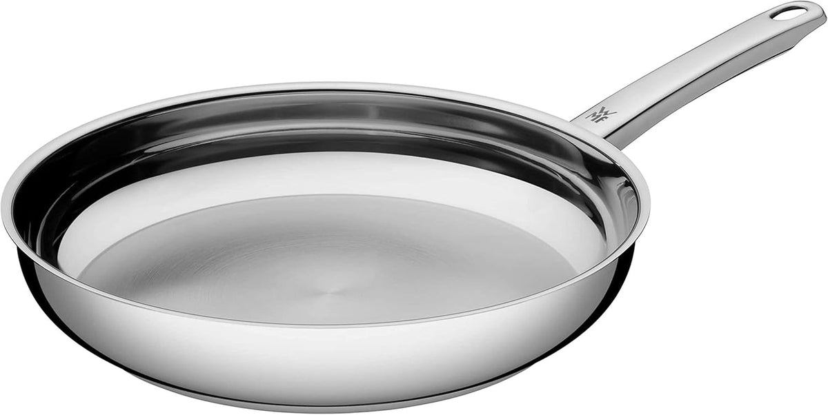 WMF Profi tigaie din oțel inoxidabil 24 cm inducție, tigaie din oțel inoxidabil Cromargan Oale si Tigai Naty Shop 24 Cm