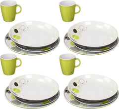 Farfurii all-inclusive din melamină, Space - set de 16 piese